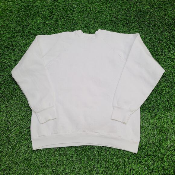 Vintage 80s Funny Tiger Plane Sweatshirt Womens Large 20x22 Miami - Picture 2 of 12